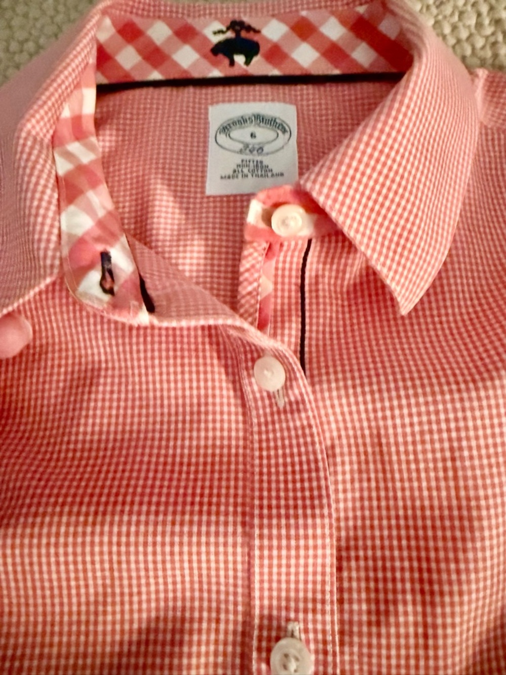 (2) Brooks Brothers women’s Sleeveless Button-Up Blouses - Picture 6 of 9